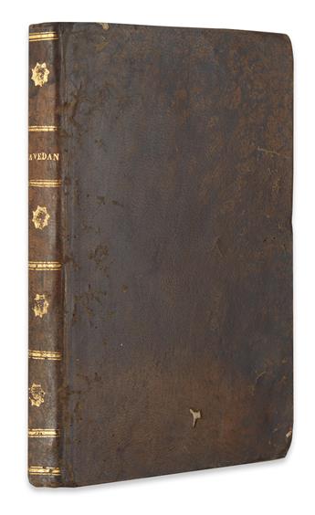 LAVEDÁN, ANTONIO. Tratado de los Usos, Abusos, Propiedades y Virtudes del Tabaco, Café, Té y Chocolate.  1796